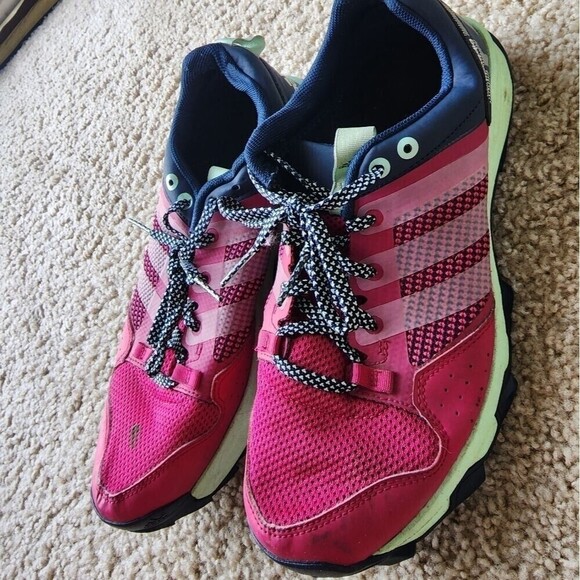 ADIDAS Women's Kanadia 7 Trail Running Shoes Size 9 Pink - Picture 4 of 8